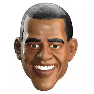 Barack Obama Mask US President Fancy Dress Up Halloween Adult Costume Accessory • $21.85