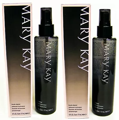 Lot Of 2 Mary Kay Makeup Brush Spray Cleaner  Discontinued New In Boxes • $19.95