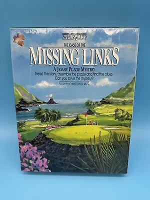 1990 Vintage BePuzzled CASE OF THE MISSING LINKS Puzzle NIP • $19