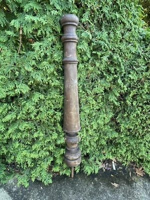 $149.99 • Buy LARGE ANTIQUE VICTORIAN Wood Baluster COLUMN NEWEL POST Architecture Salvage