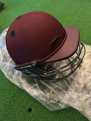 Masure Vision Series Men’s Cricket Helmet Sz Small Maroon • $120