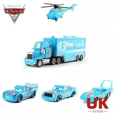 Lightning McQueen Disney Pixar Cars Toys Chick Hicks The King Helicopter Truck • £8.16