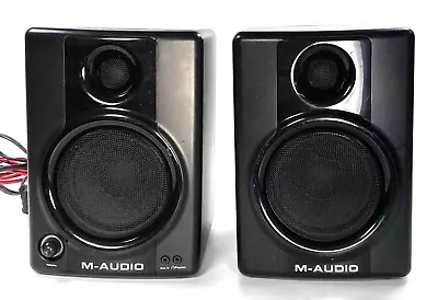 M-Audio AV40 Studio/Desktop Monitor Speaker Pair RCA TRS • $49.99