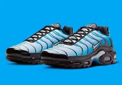 Nike Air Max Plus TN  Black Blue Gradient  FQ0204-010 US9-12 Mens Sneaker New • $269.99