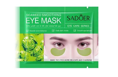 £2.69 • Buy UK Seaweed And Sakura Tightening Under Eye Gel Pad Face Mask Anti Aging Wrinkle