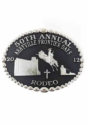 2012 Montana Silversmith Rodeo Champion Cowboy Buckle Bucking Horse Bronc • $45