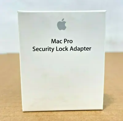 Apple Mac Pro Security Lock Adapter MF858AM/A ✅❤️️✅❤️️ NEW FACTORY SEALED! • $14.49
