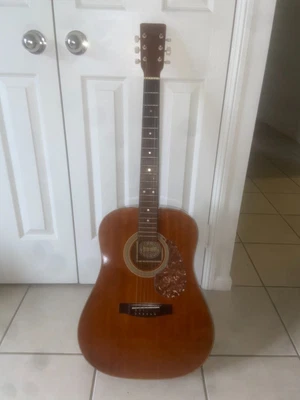 $50 • Buy Vintage Hondo H124 Acoustic Guitar Circa 1980's - Used 