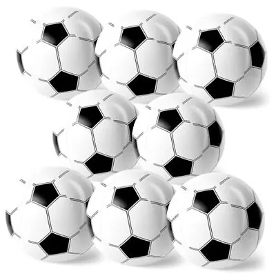  8PCS Inflatable Balls 12inch Inflatable Soccer Ball For Kids Beach Balls • $25.95