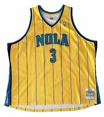 Chris Paul 2010-11 New Orleans Hornets Mitchell & Ness 5XL NBA Basketball Jersey • $79