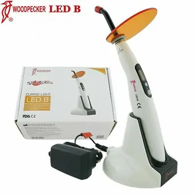 100% Woodpecker LED-B Dental Curing Light Lab Lamp Wireless 5 Second Cure 1400mw • $69.98