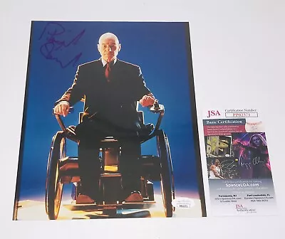 Patrick Stewart Hand Signed 8x10 Photo W/ Jsa Coa X-men Professor Charles Xavier • $269.99