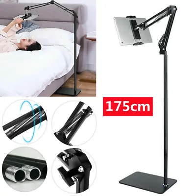 $22.83 • Buy Hands Free Floor Stand Adjustable Bed Clip Holder For Tablet IPad IPhone Switch
