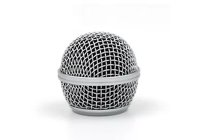 Ball Head Metal SM58 Mic Grille Mesh For SM58 Vocal Microphone • $6.99