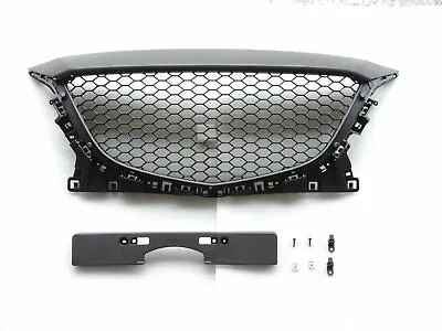 New Mazdaspeed Style Matte Black Honeycomb Grille For 2014 2015 2016 Mazda 3  • $111