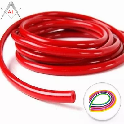 ID 5/32  4mm Length 10 Feet Fuel Air Silicone Vacuum Hose Line Tube Pipe Red • $10