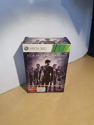 Saints Row The Third Smooth Criminal Edition Xbox 360 - Rare Australia Box Set. • $168