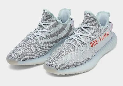 🔥🔥🔥Size UK 10.5🔥🔥🔥 - Adidas Yeezy Boost 350 V2 Low Blue Tint ✨New✨ • £470