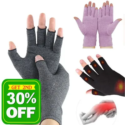 Arthritis Gloves Compression Joint Finger Pain Relief Hand Wrist Support Brace • $7.80