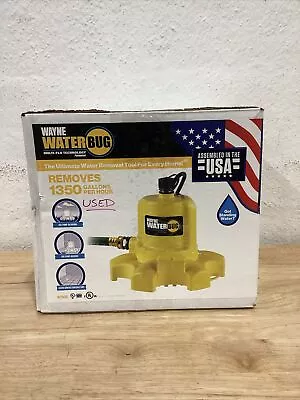 Wayne WWB WaterBUG Submersible Pump With Multi-Flo Technology • $45