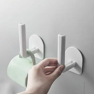 $11.28 • Buy Kitchen Lid Toilet Paper Tissue Towel Holder Dispenser Hanger Rack Roll Adhesive