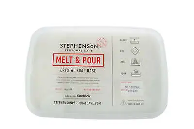 Stephenson - Goats Milk - Melt And Pour Soap Base 500g-11.5kg • £15.27