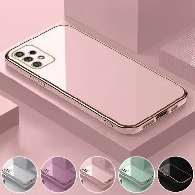 For Samsung S23 FE S22 Ultra S21 Plus S20 Plating Soft Silicone Phone Case Cover • $11.49