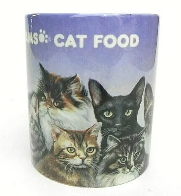 IAMS Cat Food Coffee Mug Blue • $15