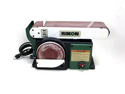 Rikon Model: 50-110 Bench Top 4  X 36  Belt Sander And 6  Disc Combo • $199.99