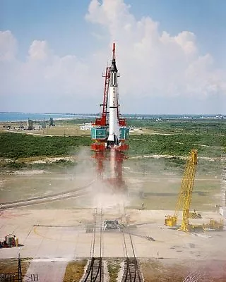 FREEDOM 7 MERCURY REDSTONE LAUNCH 8x10 GLOSSY PHOTO PRINT • $14.99