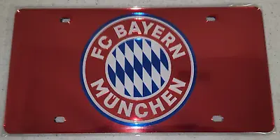 Bayern Munich FC Bundesliga Laser Tag License Plate • $32.99