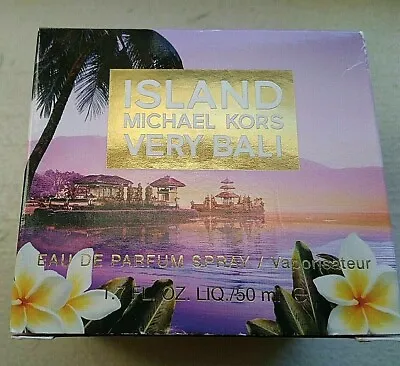 Rare Michael Kors Island VERY BALI 1.7 Eau De Parfum Perfume Spray Discontinued • $155