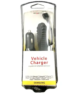 Samsung Car Truck Vehicle Charger - Verizon Omnia Smooth Trance - SAM20CONVPC1 • $7.95