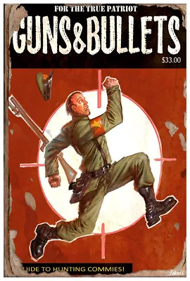 Guns & Bullets - Guide To Hunting Communist - Fallout 4 Poster • £14.59