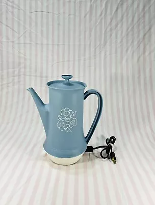 Vintage General Electric Immersible Coffeemaker - Percola Blue - 9 Cup Pitcher • $75