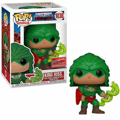 Funko POP! Masters Of The Universe - King Hiss (2020 NYCC)(Damaged Box) #1038 • $29.99