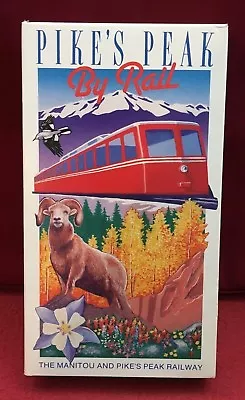 Pikes Peak By Rail (VHS) The Manitou And Pike's Peak Railway 40 Minutes  • $9.99