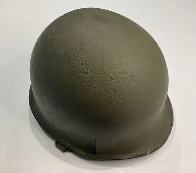 1942 Original WWII U.S. ARMY FLEXIBLE LOOP BAIL FRONT SEAM HELMET WW2 • $89.95