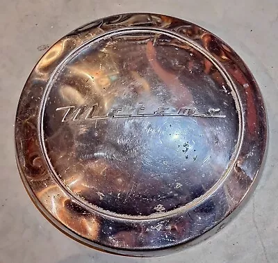 Vintage 1950's Mercury Meteor Dog Dish Hub Cap Script Logo 10.5 Inch • $5.91