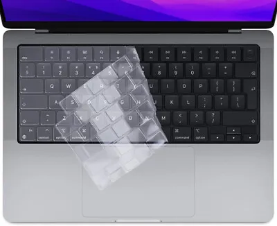 Ultra Thin Soft TPU Keyboard Cover Skin For MacBook Air 13 15 M3 2024 M2 2022 • £5.40