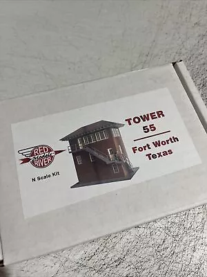Red River Models - Tower 55 Fort Worth TX - Unassembled N Scale Laser-Cut Kit • $24.99