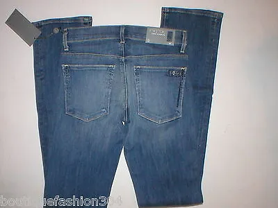 New 7 For All Mankind NWT Straight Leg 24 X 33 Jeans Womens USA $189 School Work • $45.50
