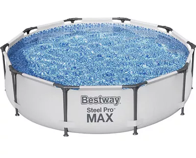 Best Way MAX Steel Pro Round Frame Swimming Pool10ft • £185