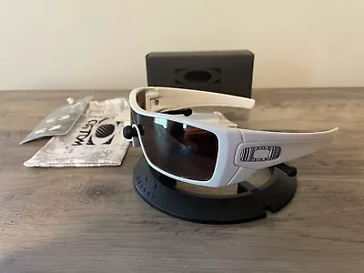 Oakley Batwolf Polished White W/ VR28 Black Iridium Polarized • $200