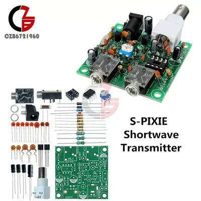 40M CW RADIO Shortwave Transmitter QRP Pixie Kit Receiver 7.023-7.026MHz S-PIXIE • $3.92