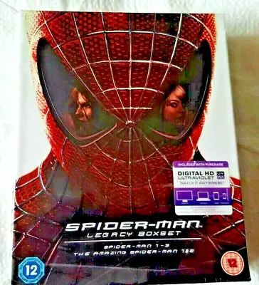 Spider-Man Legacy Collection [Limited Edition ] [Blu-ray] [2017] Tobey Maguire  • £90