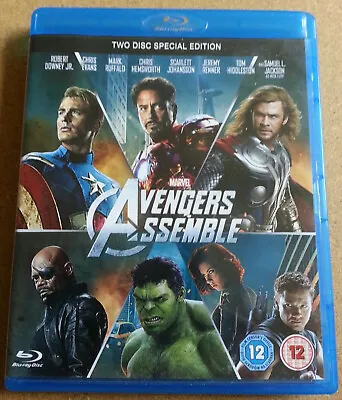 Marvel Avengers Assemble - TWO DISC SPECIAL EDITION (Blu-ray 2012) • £2.89