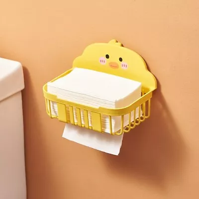 Bathroom Toilet Paper Shelf Soap Box Beauty Egg Storage Rack Roll Paper Holder • $13.49