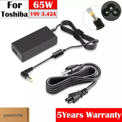 65W AC Adapter Charger For Toshiba Satellite C55 C655 PA3467U-1ACA PA-1650-21 • $10.89