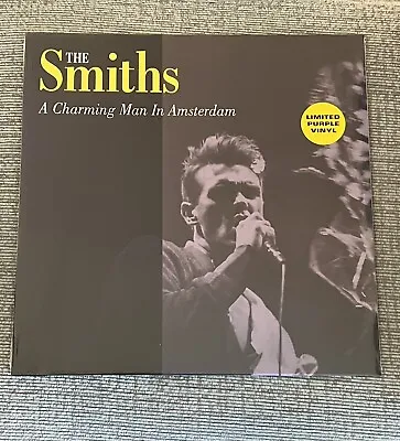 THE SMITHS A Charming Man In Amsterdam LP PURPLE Colored Vinyl NEW • $28